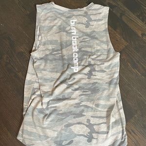 Camo Burn BootCamp Muscle Tank